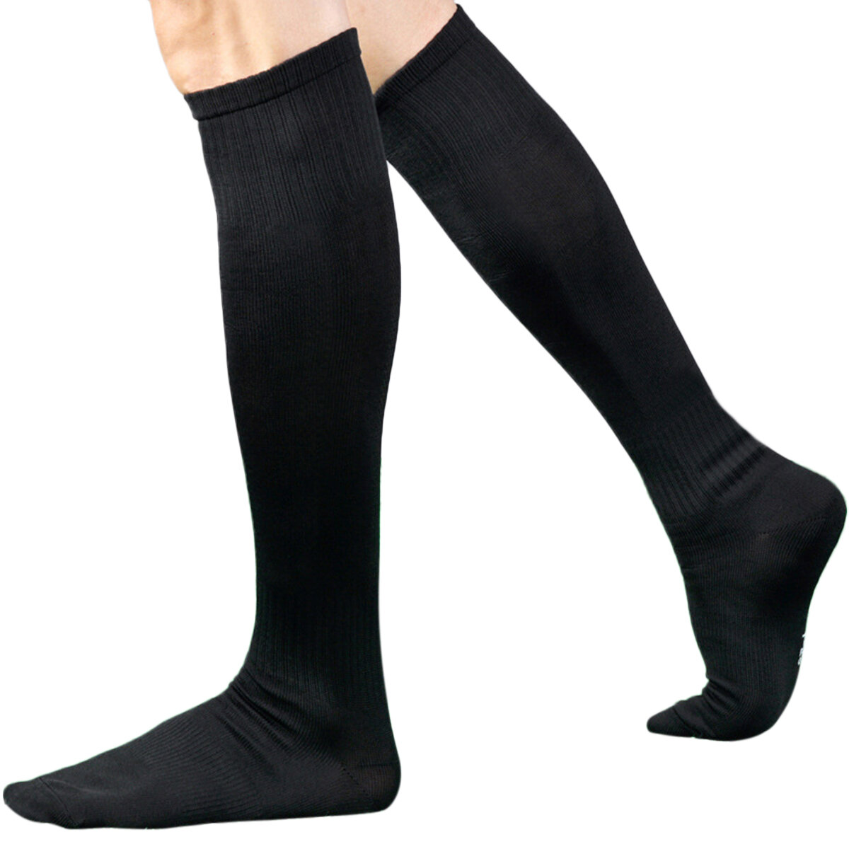 1 пара мужских и женских длинных носков для футбола, спортивных, до колена, больших, хоккея, регби