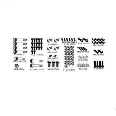 OMPHOBBY M2 EXP/V2 RC Helicopter Parts Screws Set