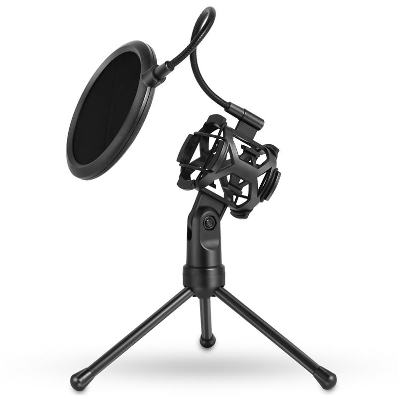 

Yanmai PS-2 Микрофон Stand Holder Микрофон Аксессуары с фильтром Микрофон