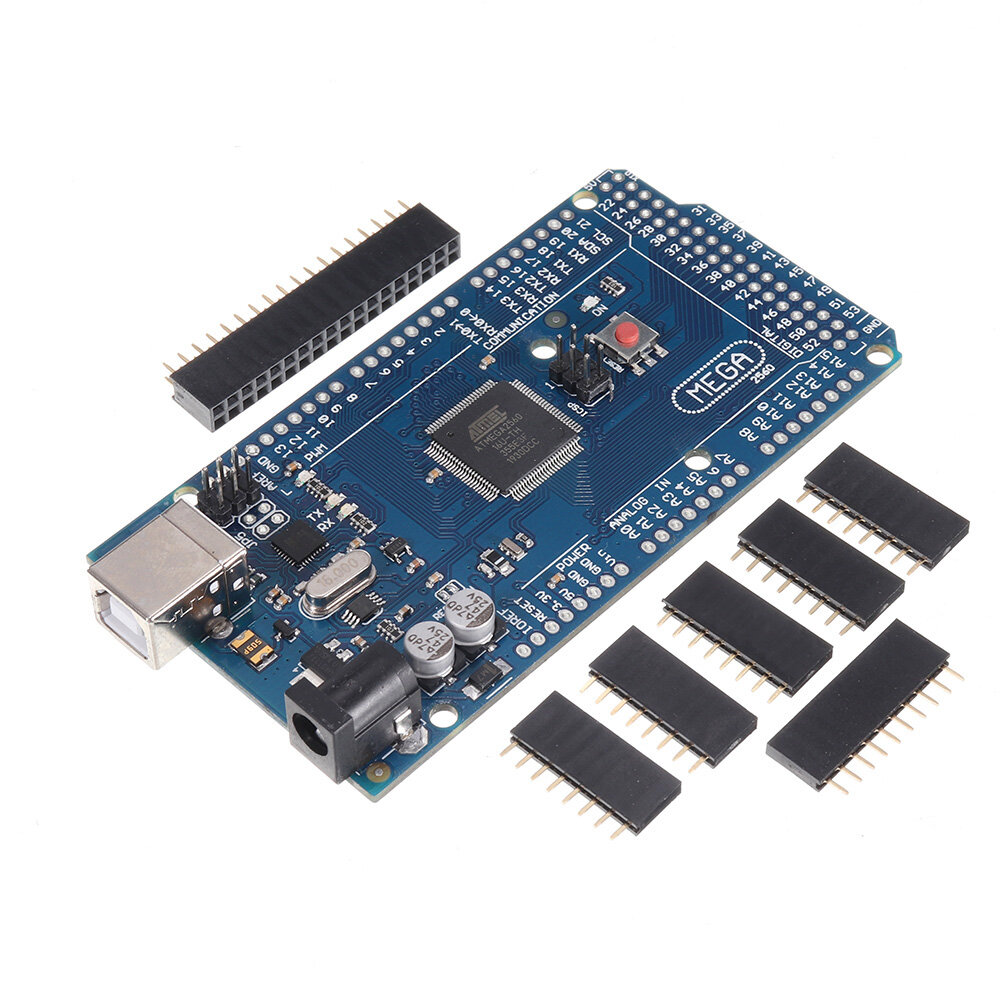Mega 2560 R3 ATmega2560-16AU Development Board Without USB Cable Geekcreit for Arduino - products th