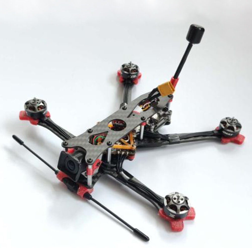 170 mm 4 inch 3 mm bodemplaat frame van koolstofvezel voor RC FPV Racing Drone-ondersteuning CADDX V