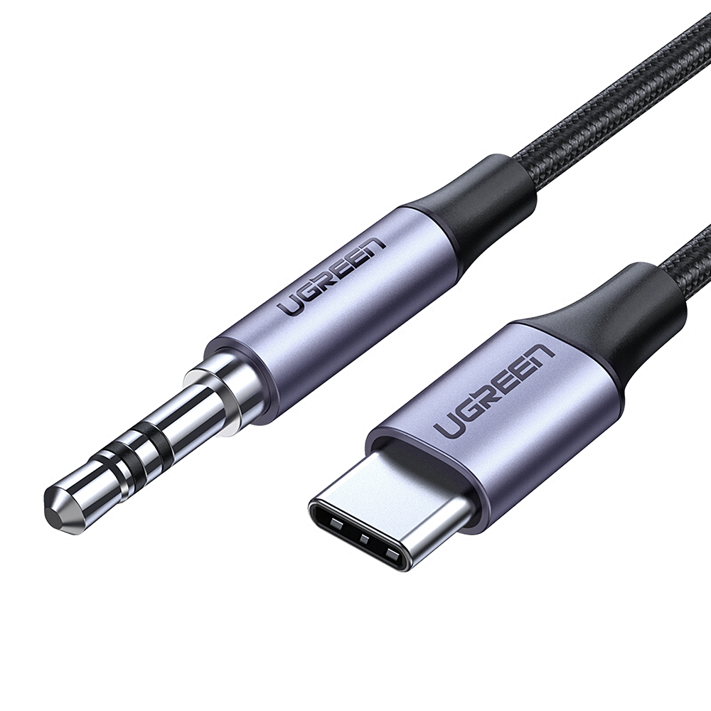 

Ugreen Type-C - аудиокабель 3,5 мм 1 м Наушники USB C 3,5-разъемный адаптер Кабель AUX для Huawei Mate 20 P30 Oneplus 7