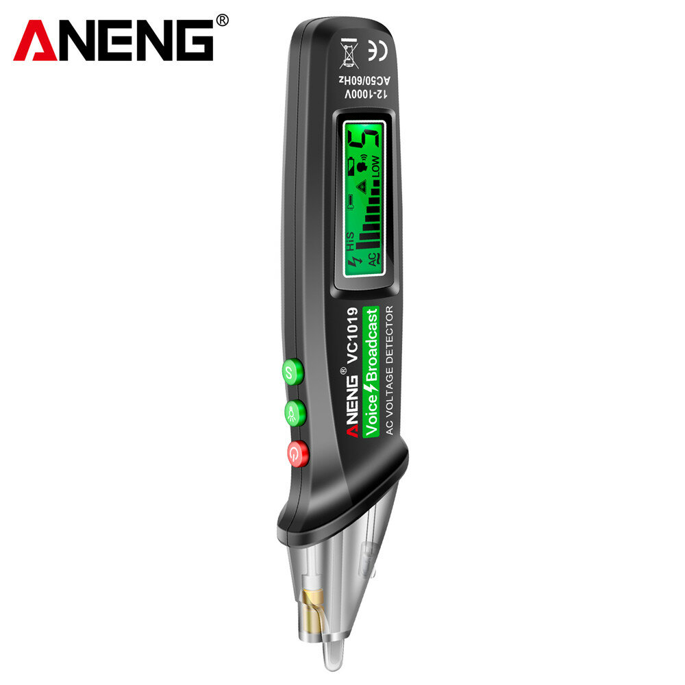 ANENG VC1019 Red Laser Test Pen za $7.29 / ~29zł