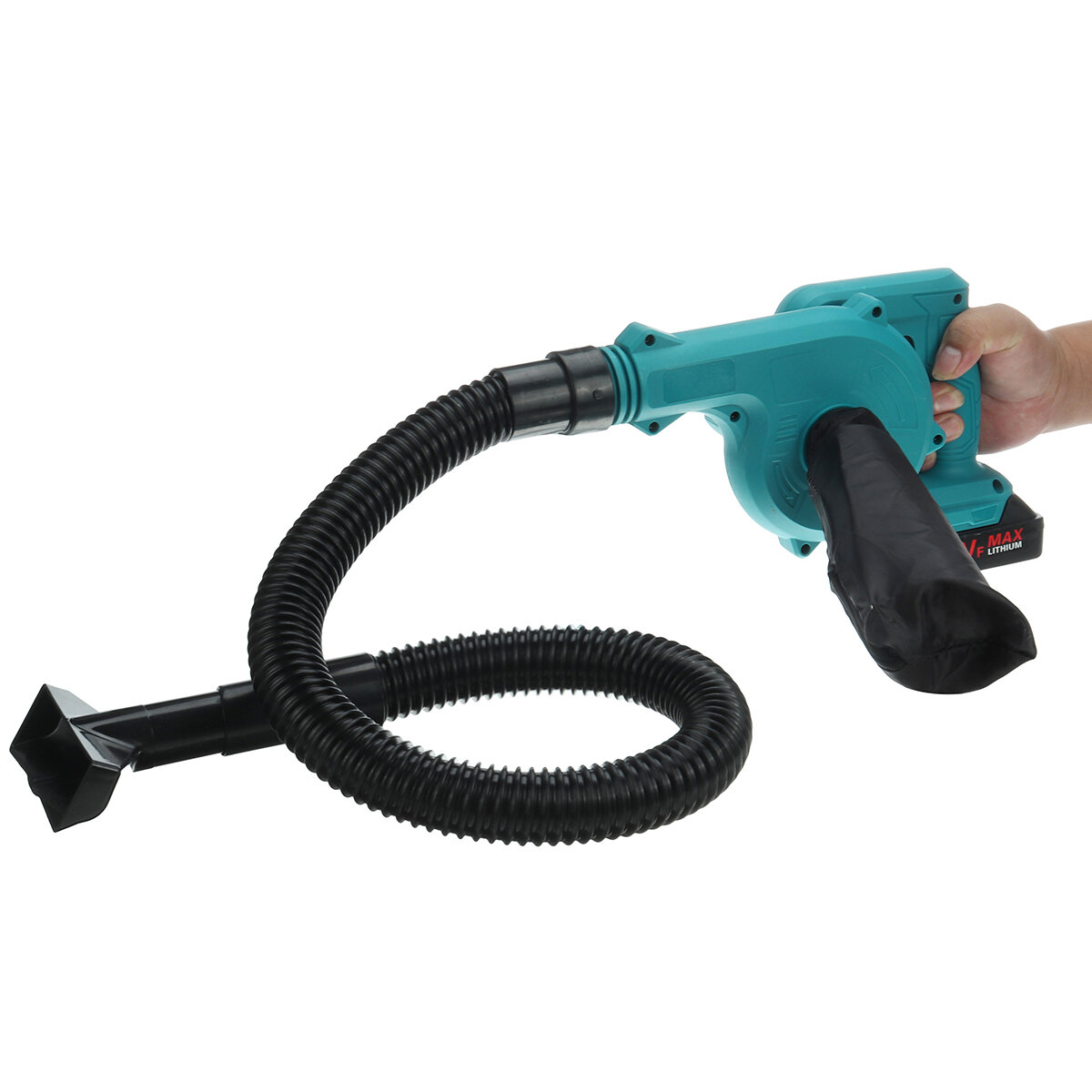 2 IN 1 Cordless Electric Air Blower & Suction Handheld Leaf Computer Dust Collector Cleaner Power Tool For Makiita 18V B