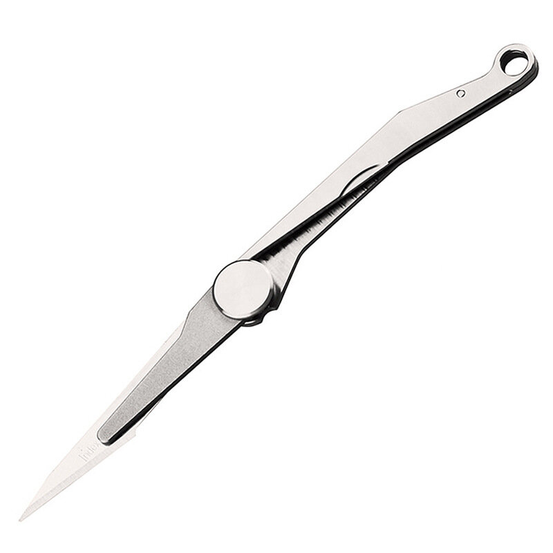 سكين تايتانر القابلة للطي EDC محمولة جيبية مفتاح سلسلة سكين تخييم في الهواء الطلق