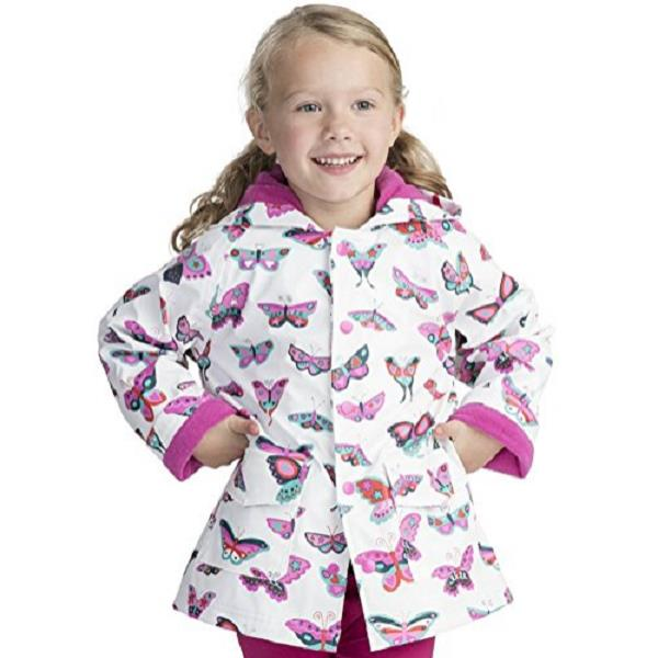 Children's Polyester Raincoat Wear-Resistant Easy Cleaning Kids Hooded Raincoat