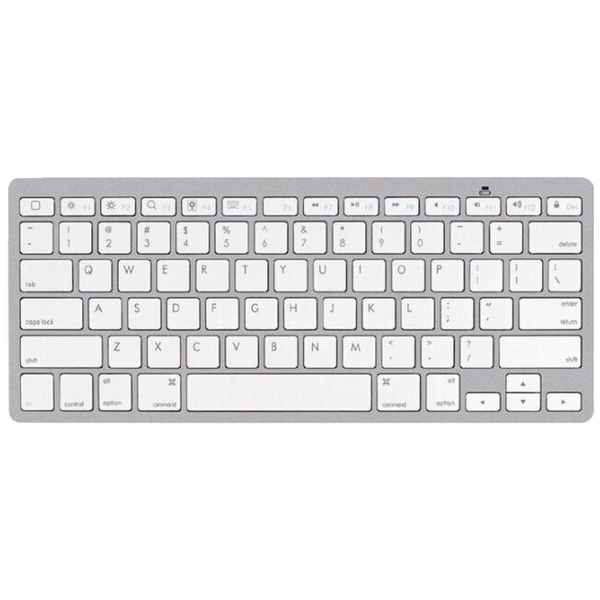 Draadloos bluetooth-toetsenbord Oplaadbaar ultradun thuiskantoor-toetsenbord voor iPad Apple Mac-com