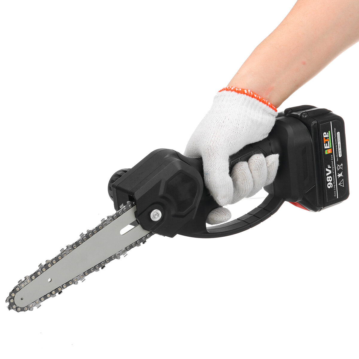 

66'' Mini Rechargable Electric Chain Saw Cordless One-handed Lithium Electric Saws Pruning Shears Cutter Adapted To Maki