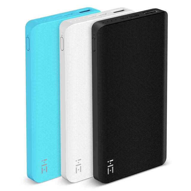 Original ZMI QB810 10000mAh Power Bank Two-way Quick Charge 2.0 with Type-C  Micro Input from Xiaomi Eco-System