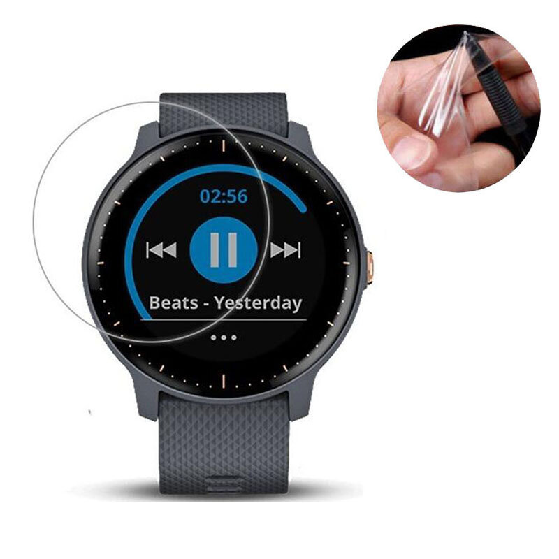 Bakeey Anti-shock Soft TPU-schermbeschermfolie voor Garmin Vivoactive 3 Smart Watch