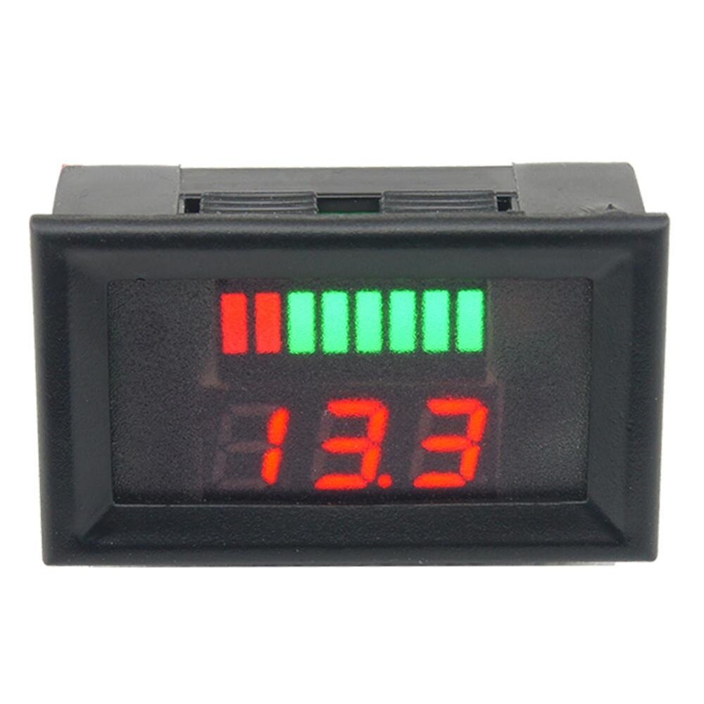 12-60V Digitale Voltmeter Tester DC Paneel Voltage Stroommeter Tester Loodzuur Batterij Capaciteit L