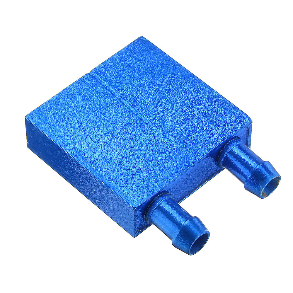 40 * 40 0,5 mm blauw aluminium waterkoeling blokradiator vloeistofkoeler koellichaam apparatuur