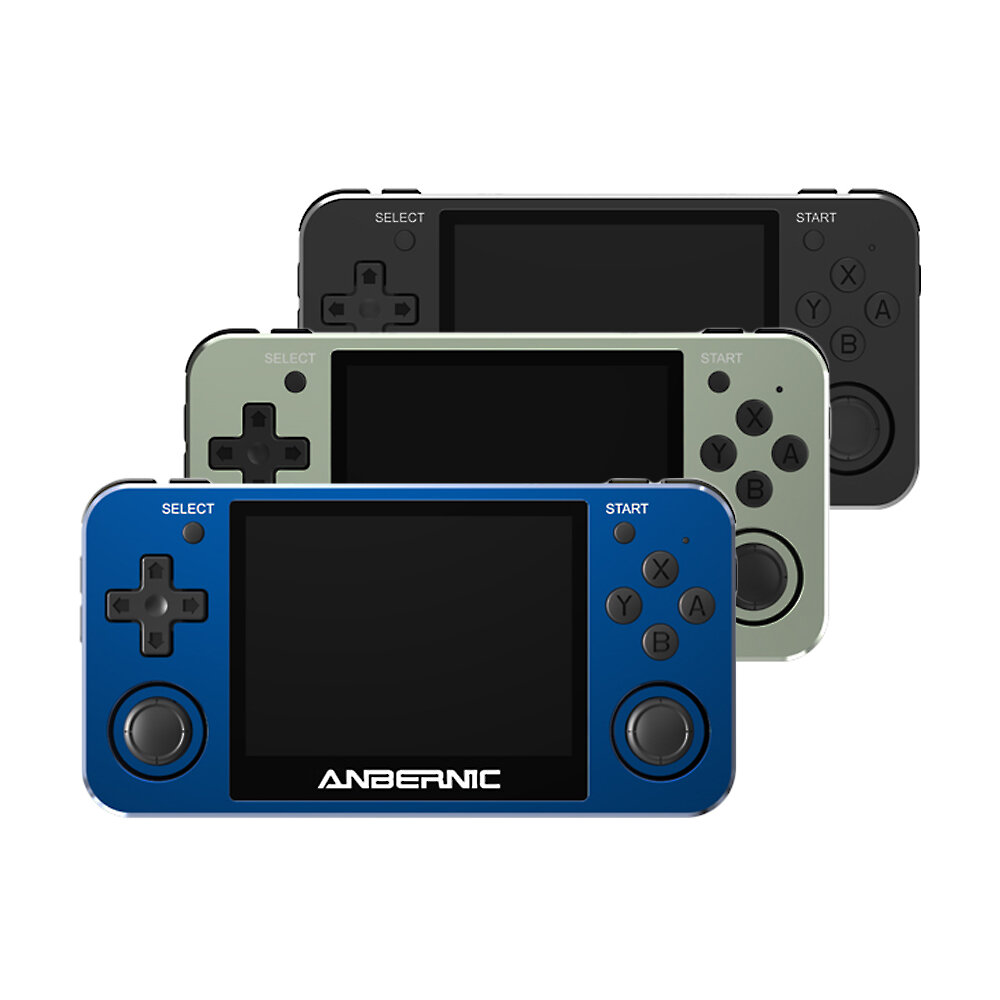 ANBERNIC RG351MP 80GB 7000 Games Retro Handheld Game Console RK3326 1.5GHz Linux System for PSP NDS 