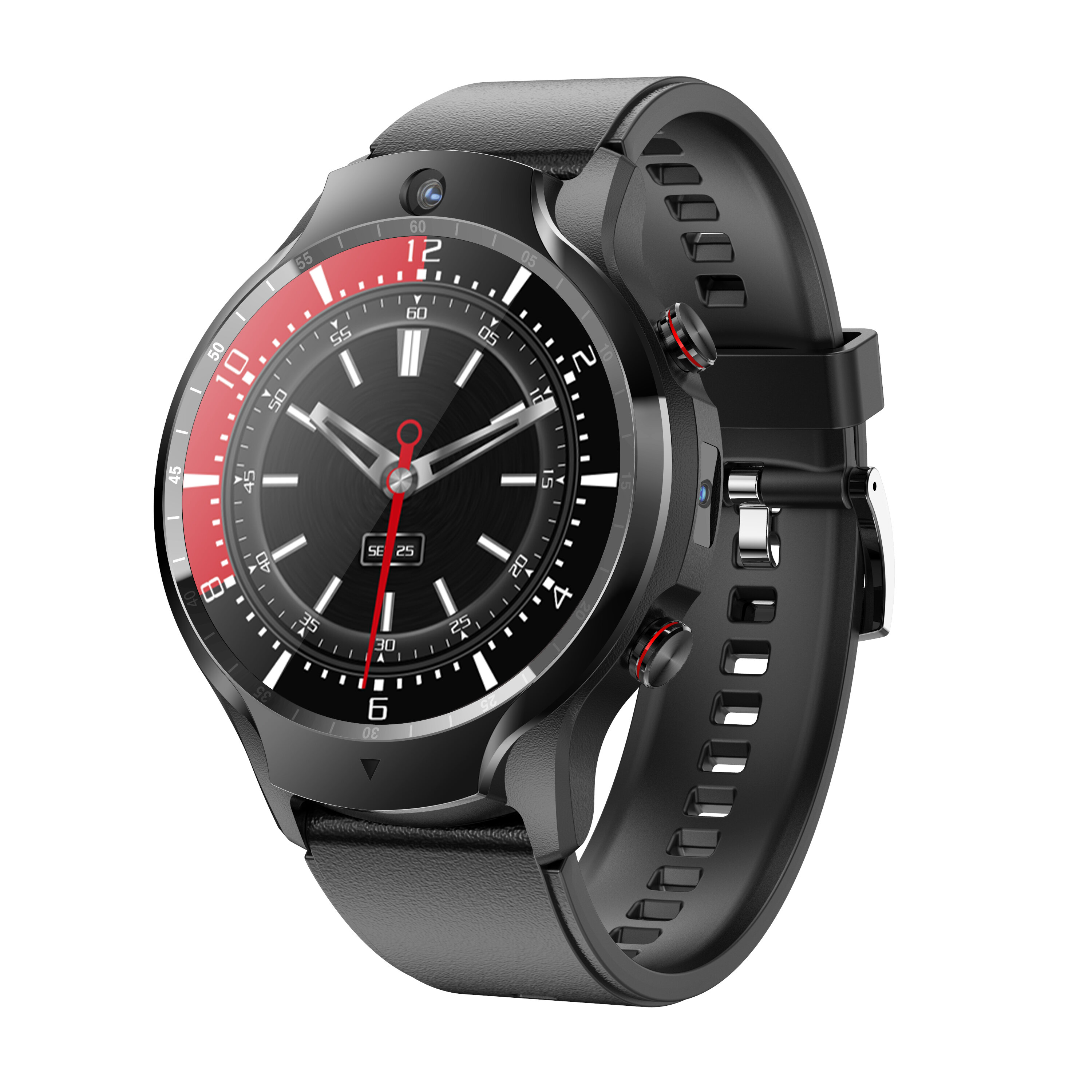 Senbono Air 1 1.6 inch 400*400px 3G+32G/ 4G+128G 4G-LTE Watch Phone GPS Android 9.0 Heart Rate SpO2 