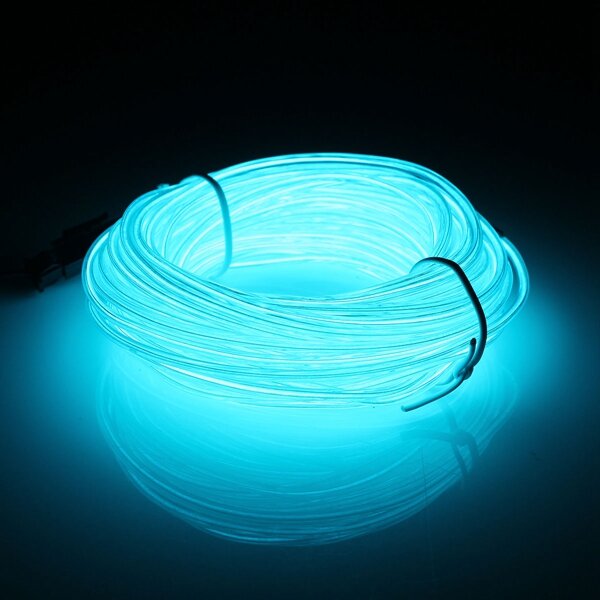 best price,10m,el,led,flexible,soft,tube,wire,neon,glow,discount