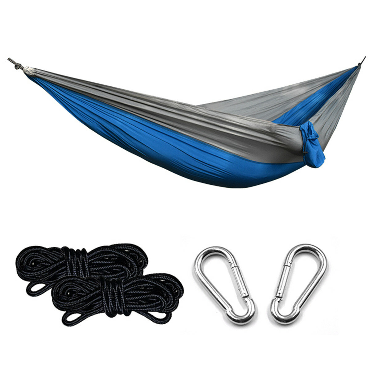 Indoor Outdoor Portable Camping Hiking Hammock Single with Straps Gear Backpacking Survival & Travel