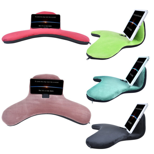 Bakeey Creative Mobile Phone/ Tablet Sponge Sofa Bookend Stand Reading Book Holder Lazy Bracket