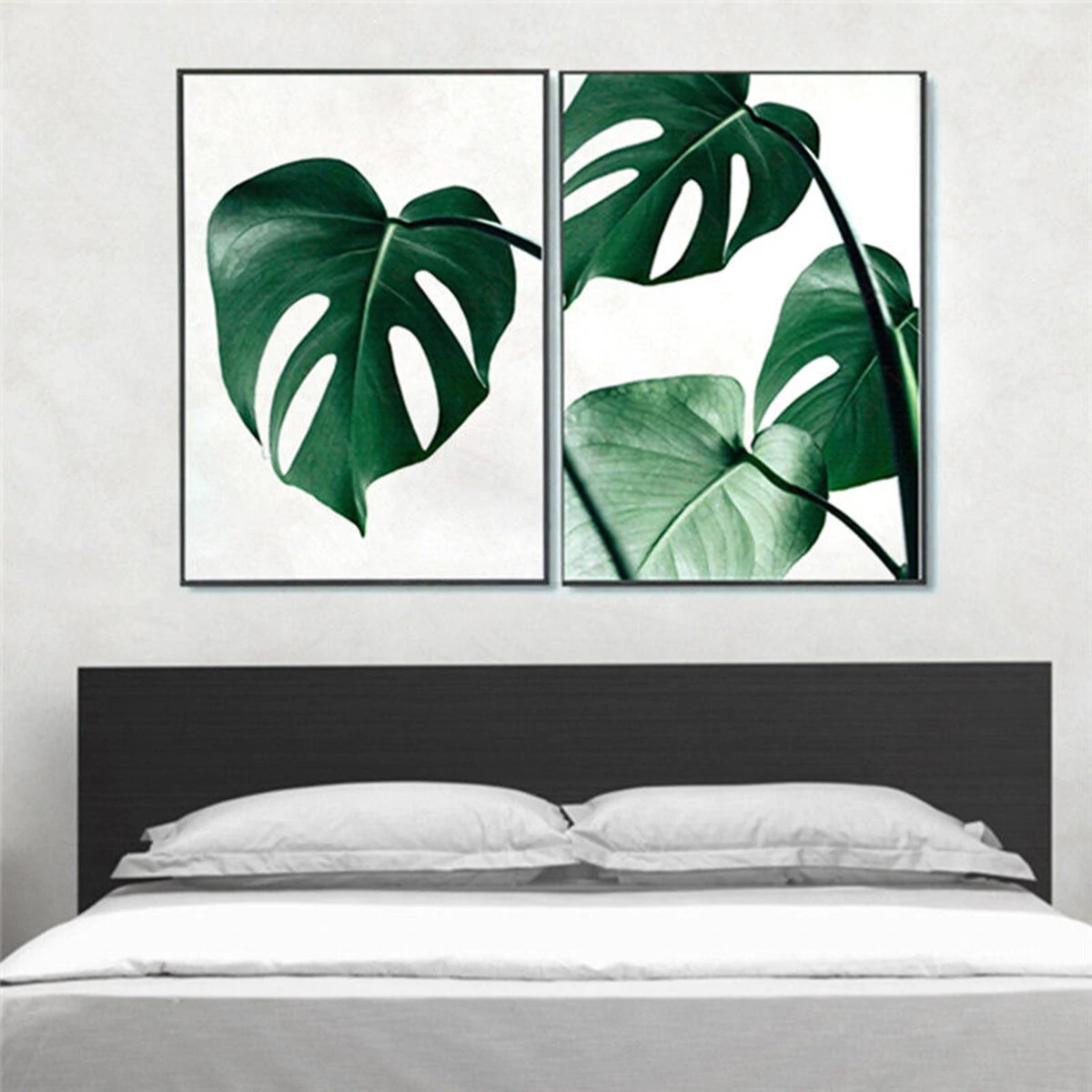 1 piece canvas print painting nordic green plant leaf canvas art poster print wall picture home decor no frame