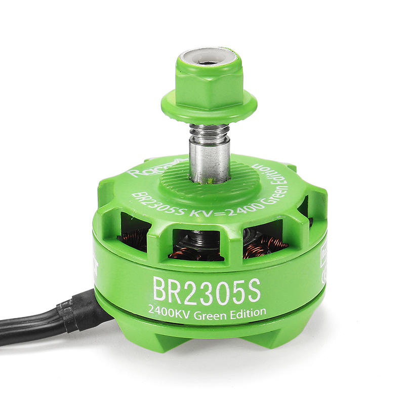 

Racerstar 2305 BR2305S Green Edition 2400KV 2-5S Brushless Motor For X210 X220 250 300 RC Drone FPV Racing