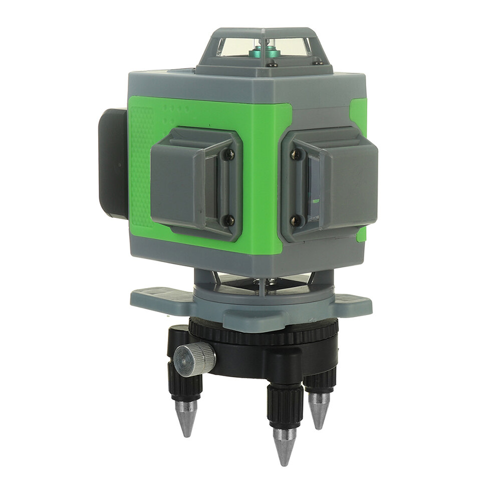 

4D Laser Level Auto 16 Lines Green Light 360° Horizontal & Vertical Cross Build Tool Measuring Tools Set