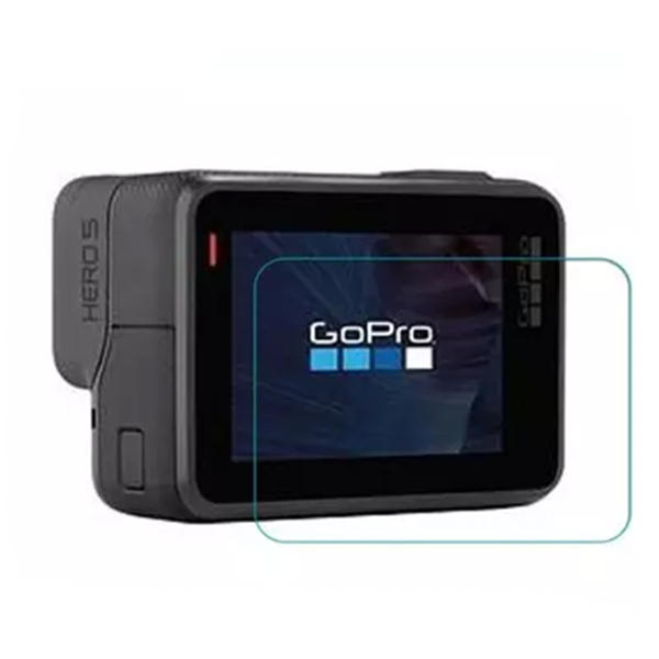 Camera LCD Protector Screen Film Beschermende Accessoire voor Gopro Hero 5 Met Reinigingsdoek