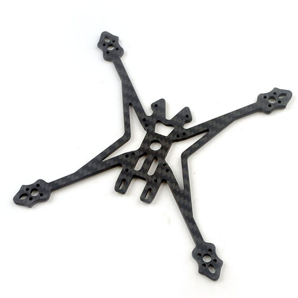 Happymodel Crux35 Spare Part 150mm Wheelbase Carbon Fiber 3mm Thickness Bottom Plate AIO Replace Arm for RC FPV Racing D