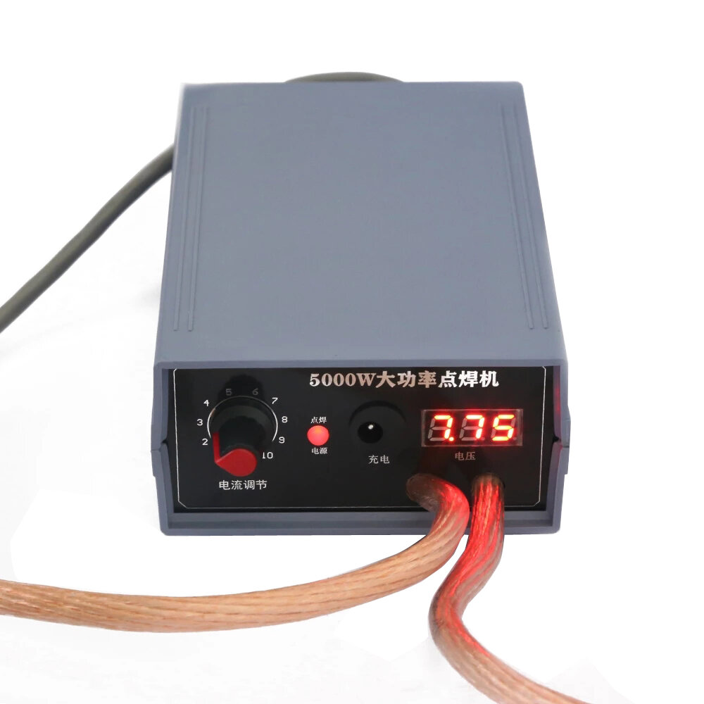 5000W mini-puntlasmachine Krachtige draagbare puntlasmachine voor 18650 batterijlasgereedschap voor 