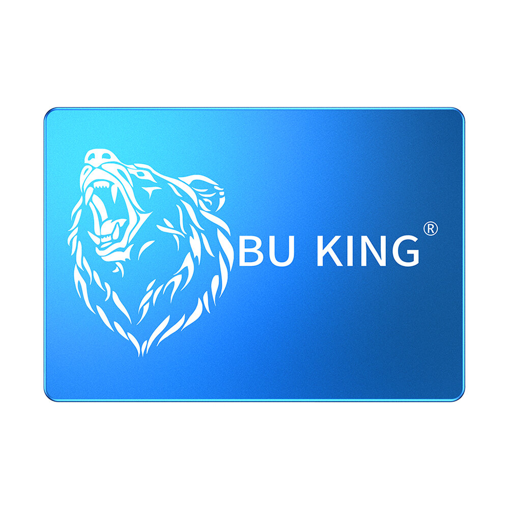 BU KING Bear Head 2.5 inch SATA III SSD TLC NAND Flash Solid State Drive Hard Disk for Laptop Desktop Computer T650