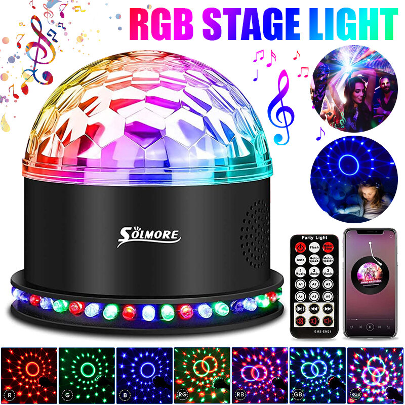 best price,solmore,dome,crystal,magic,ball,bluetooth,light,discount