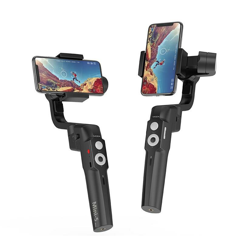 

MOZA Mini-S Extremely Foldable 3-Axis Handheld Gimbal Stabilizer for iPhone XS X Smartphone MINI MI VIMBLE 2