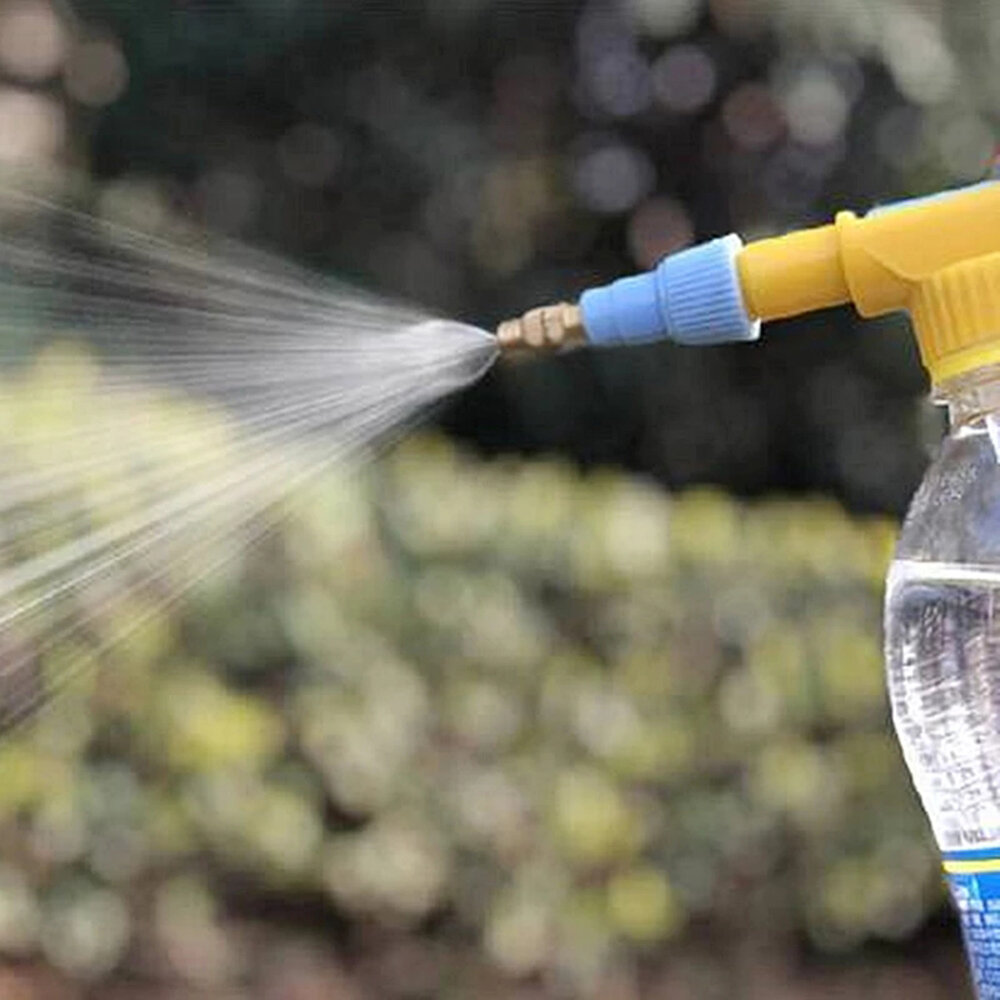 

Portable Bottle Spray Airbrush Sprayer Manual Reciprocating Air Nozzle Iron Gardening Watering Device Air Pressure Spray