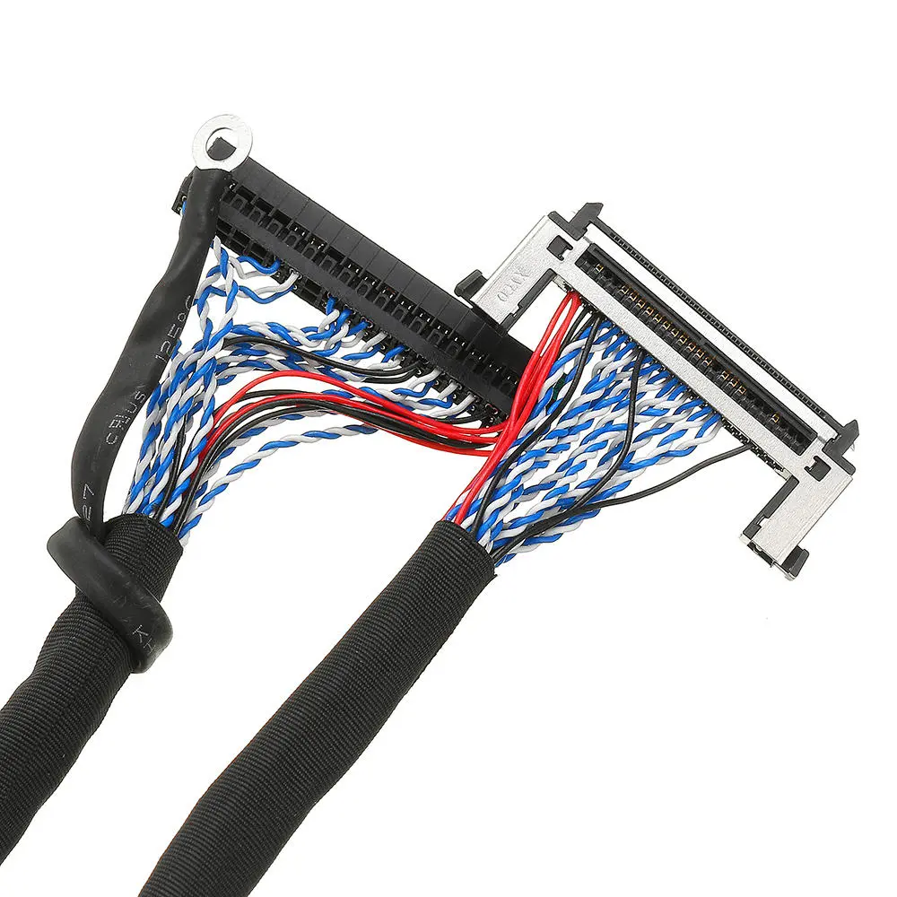 High score 2ch 10-bit screen cable length 55cm 1m universal for lg led network board lcd driver board