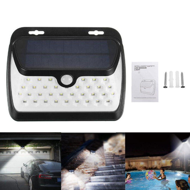 42 Led Outdoor Waterdichte Lantaarn Solar Sensor Energiebesparende Tuin LED-licht voor Gangpad Oprit