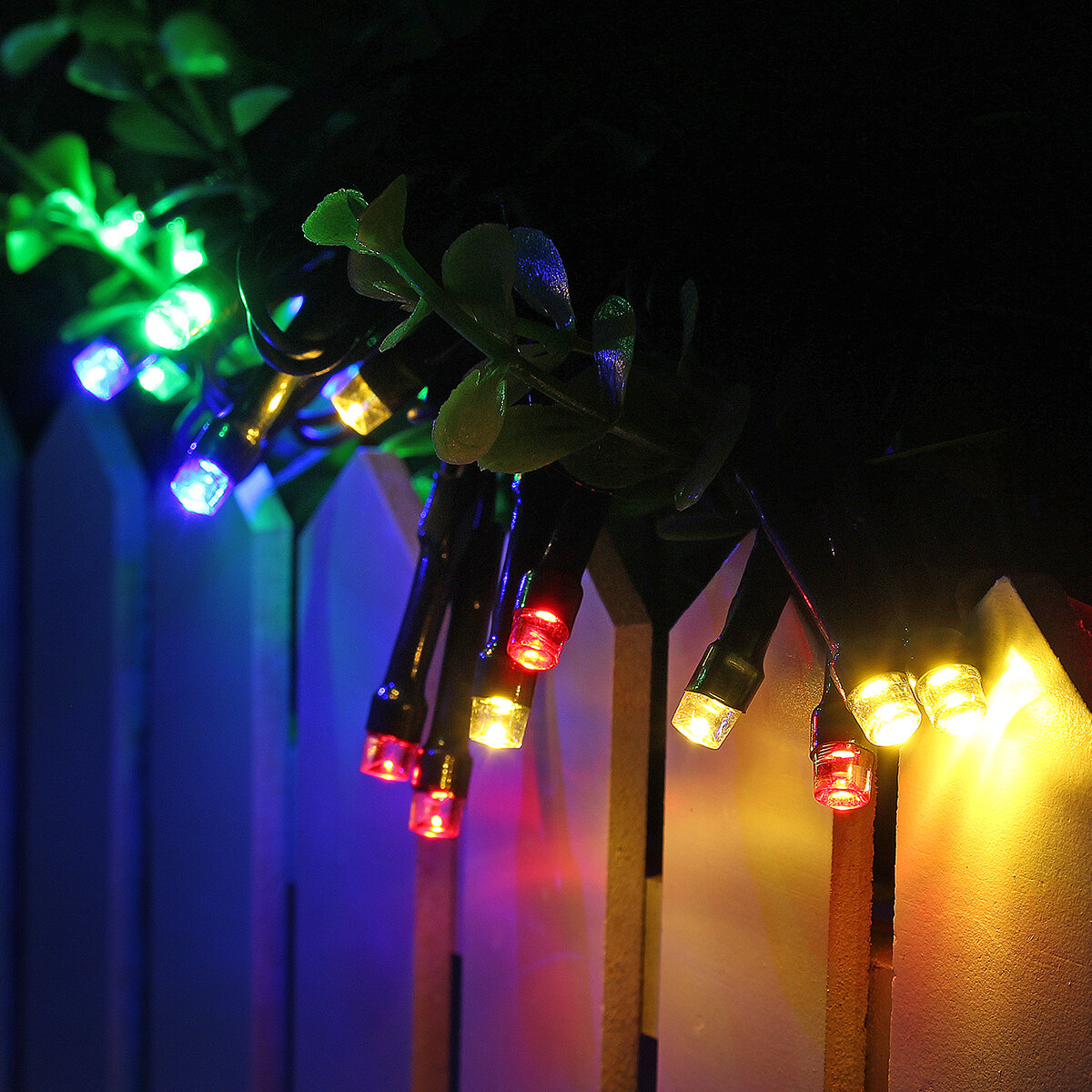 Solarenergie Lichterkette 8 Modi IP65 Wasserdichte Indoor Outdoor Weihnachtsdekoration Beleuchtung für Hausgarten Party
