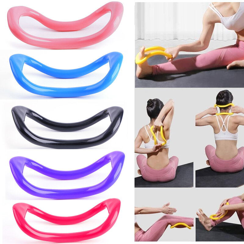 Fitness Pilates Ring Circle Yoga Resistance Stretch Tool Sport Open Shoulder Power Wrists Magic Circ