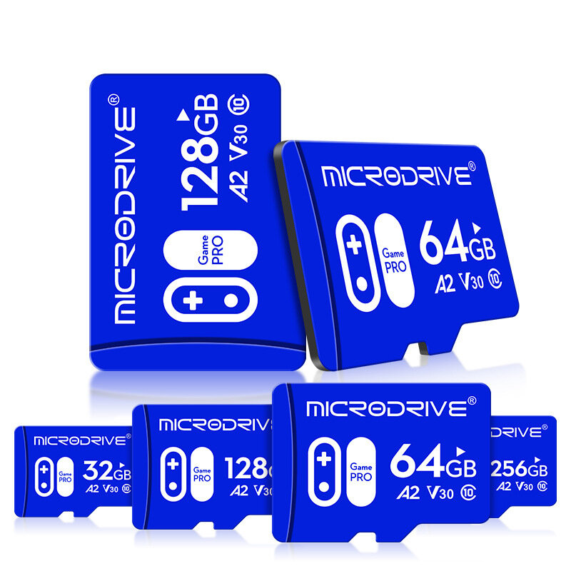 Microdrive Class 10 High Speed TF Memory Card 32G 64G 128G 256G Micro SD Card Flash Card Smart Card for Camera Drone TV