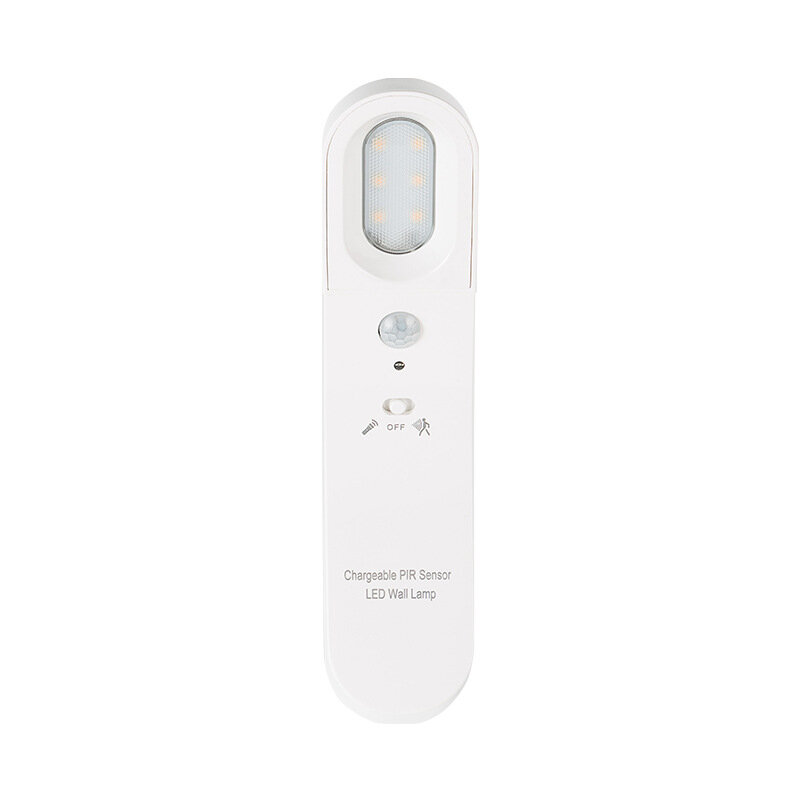 Smart Home PIR Sensor Bedside Lamp USB Charging Body Induction LED Small Night Light Wall Lamp