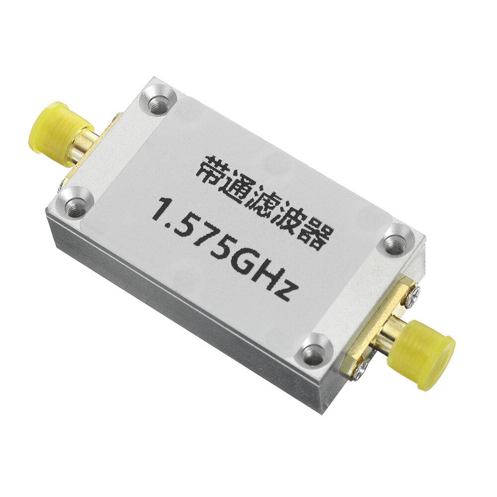 

1.575GHZ SAW Bandpass Filter with SMA Interface for GPS Satellite Positioning