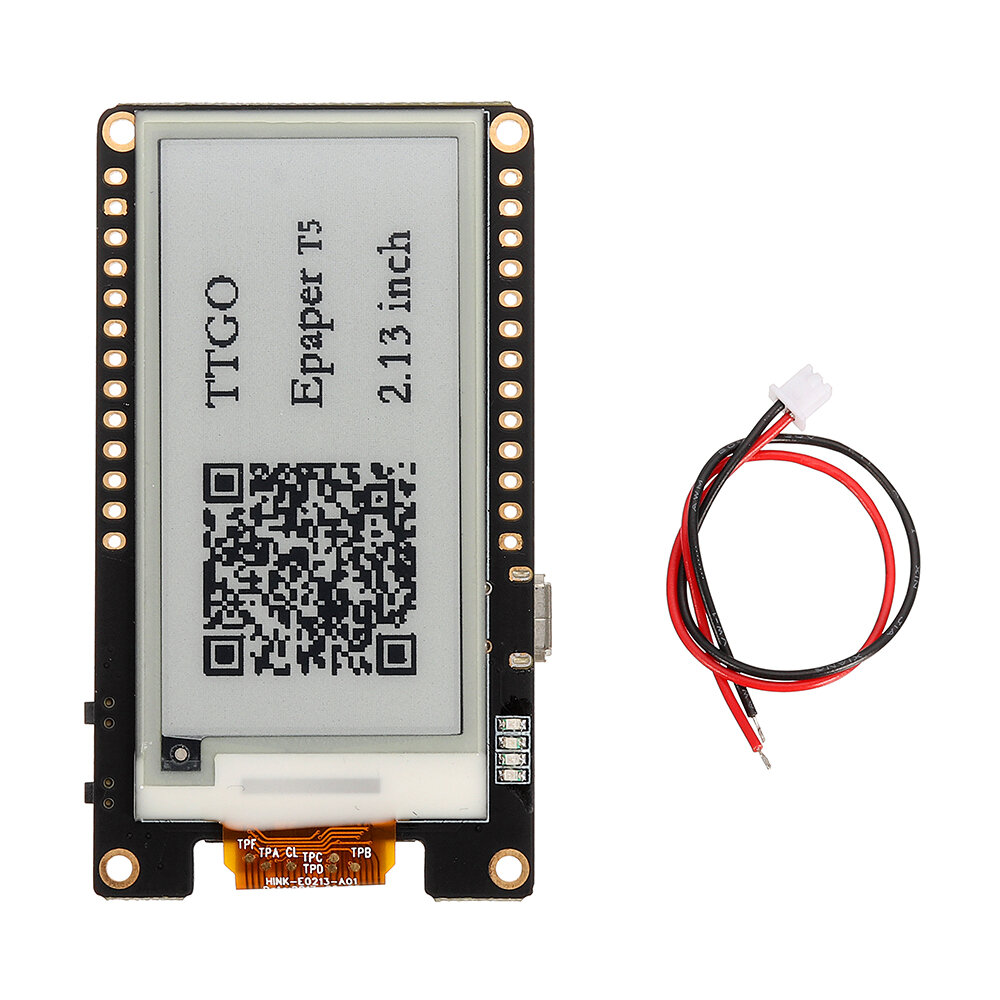 LILYGO? TTGO T5 V2.0 WiFi draadloze module Bluetooth-basis ESP-32 ESP32 2.13 e-Paper Display Develop