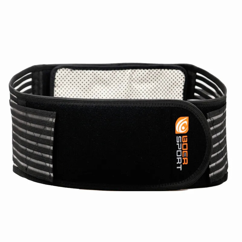

BOER 15 Areas Magnets Back Support Belt Self-heating Breathable Waist Brace Protection for Back Recovery