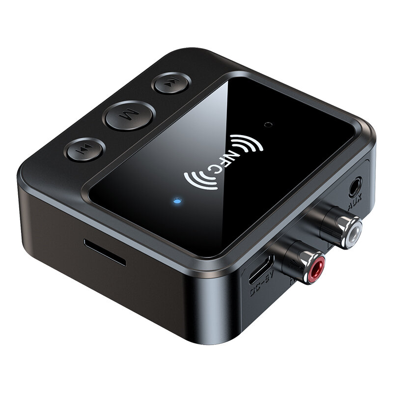 Bakeey C51 NFC-enabled Wireless bluetooth 5.1 Audio Receiver 3.5mm Aux/2 RCA Aux HiFi Wireless Audio