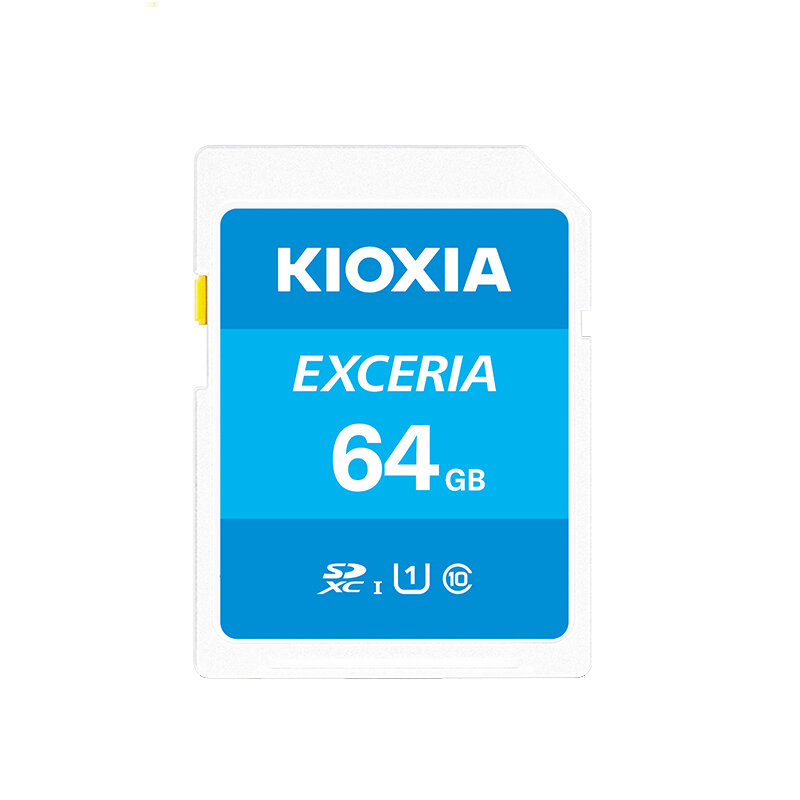 

Kioxia SD Memory Card 128G 64G 32G SDXC UHS-I U1 Class10 High Speed SD CardFor SLR Camera