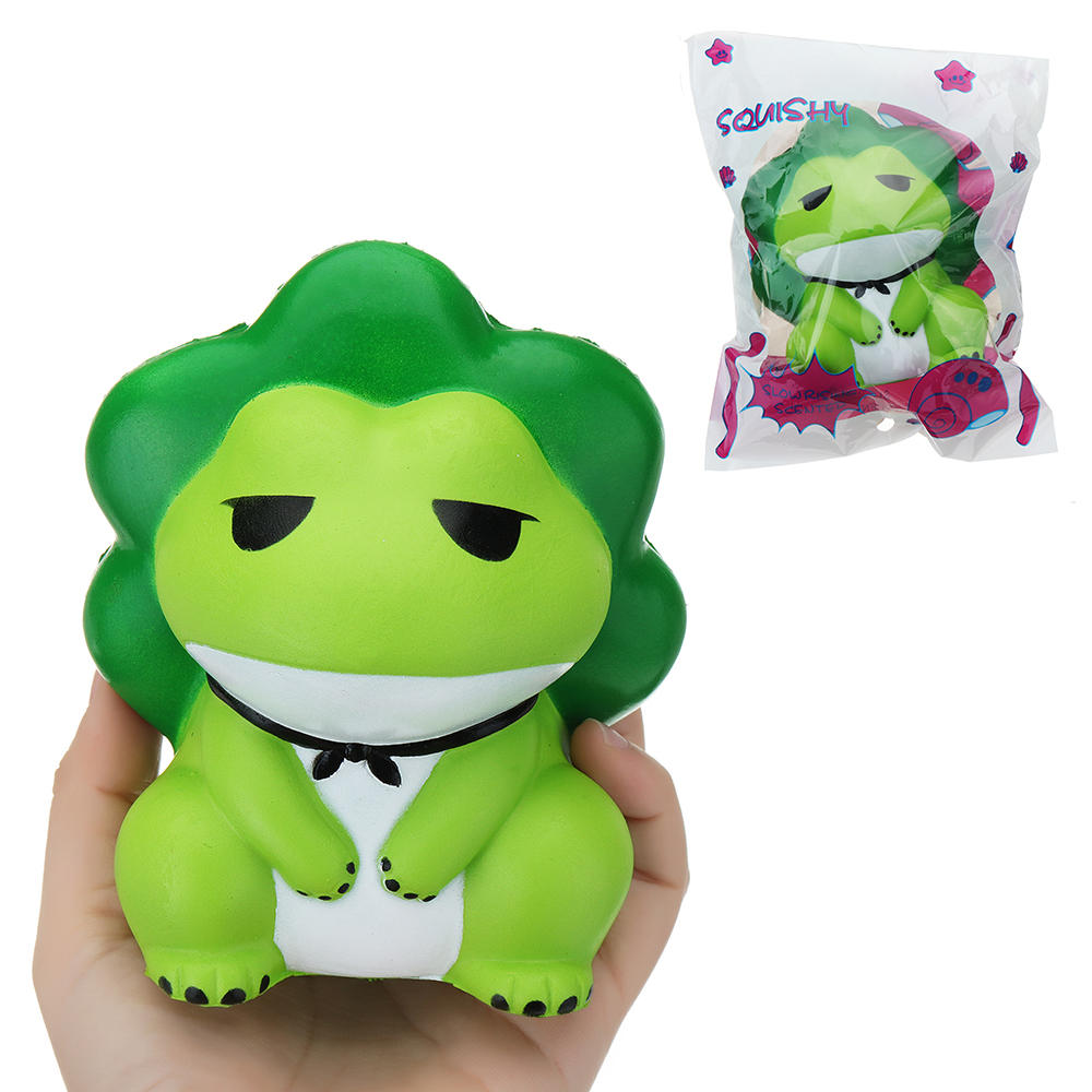 Frog Squishy 15CM langzaam oplopend met verpakkingscollectie Soft speeltje