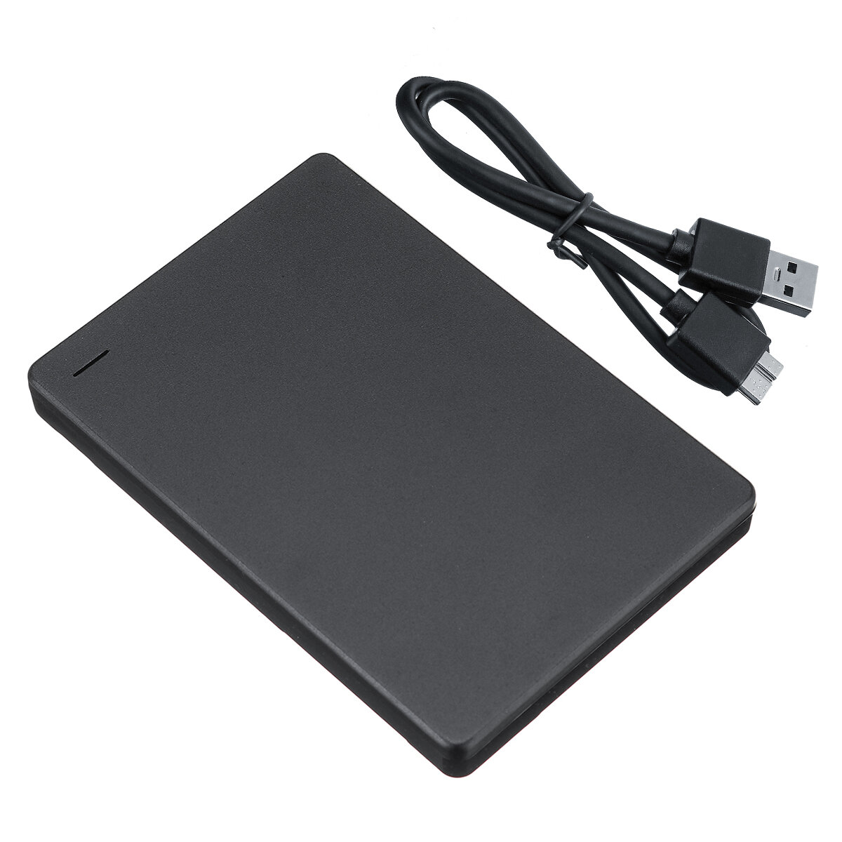 USB3.0外付けハードドライブエンクロージャアルミニウム合金2.5インチSATA SSD HDDエンクロージャケースハードディスクドックブラック
