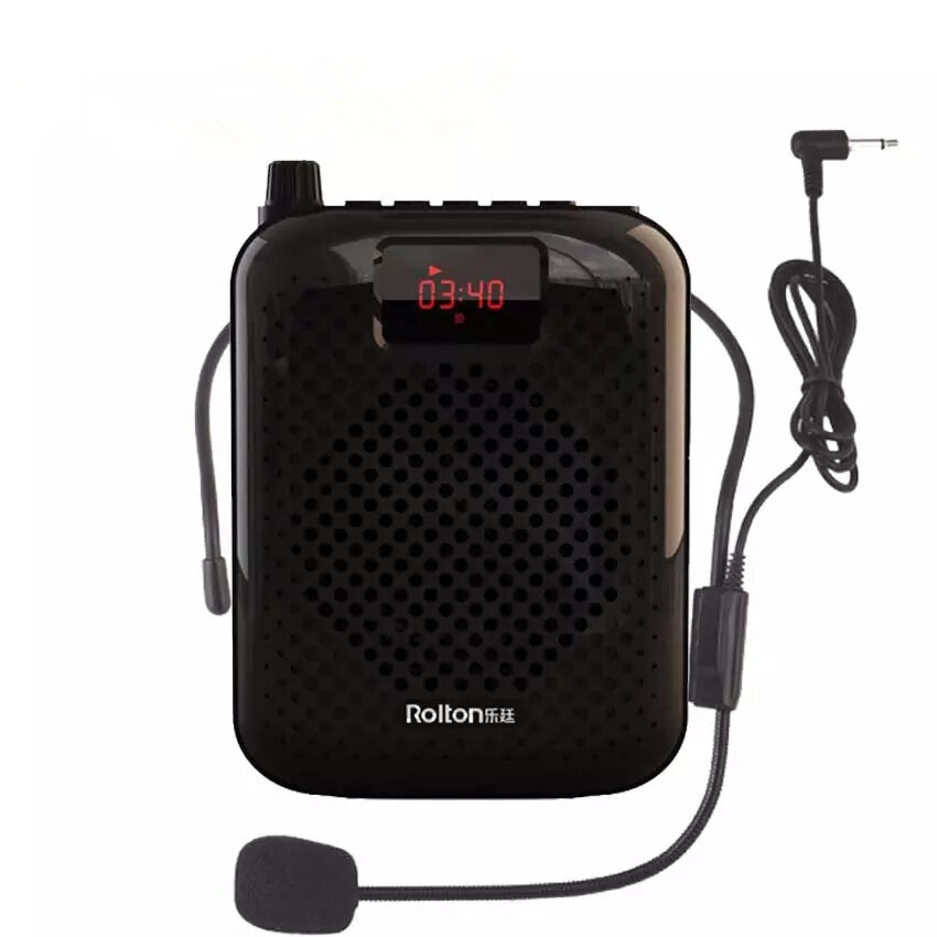 Rolton K500 Draagbare Bluetooth-luidspreker Microfoon Spraakversterker Booster Megafoonluidspreker