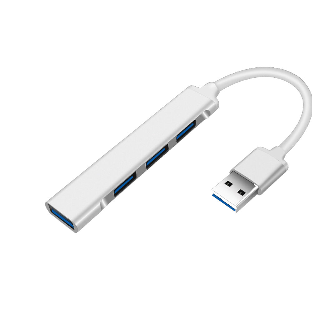 USB-dockingstation Type-A-splitter One voor vier USB 3.0 HuB-laptopaansluitingen