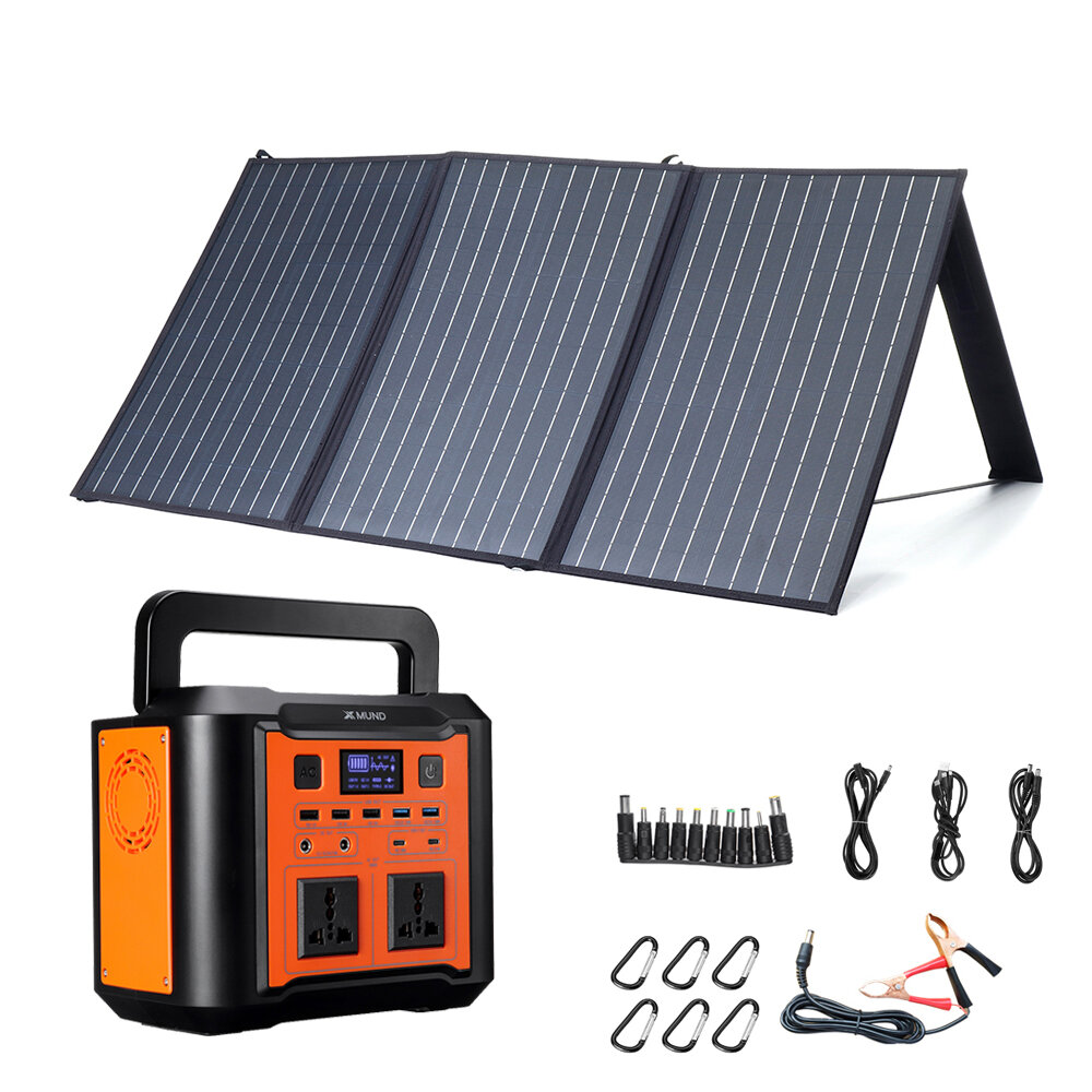Powerstation XMUND 300W + Panel solarny 100W z EU za $279.99 / ~1153zł