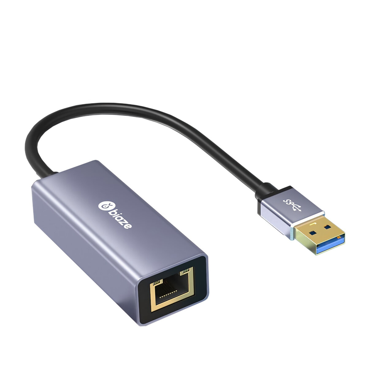 

BIAZE KZ13 USB External 2.5G Network Adapter USB to RJ45 Converter RJ45 Network Port Hub USB Gigabit Wired Network Card