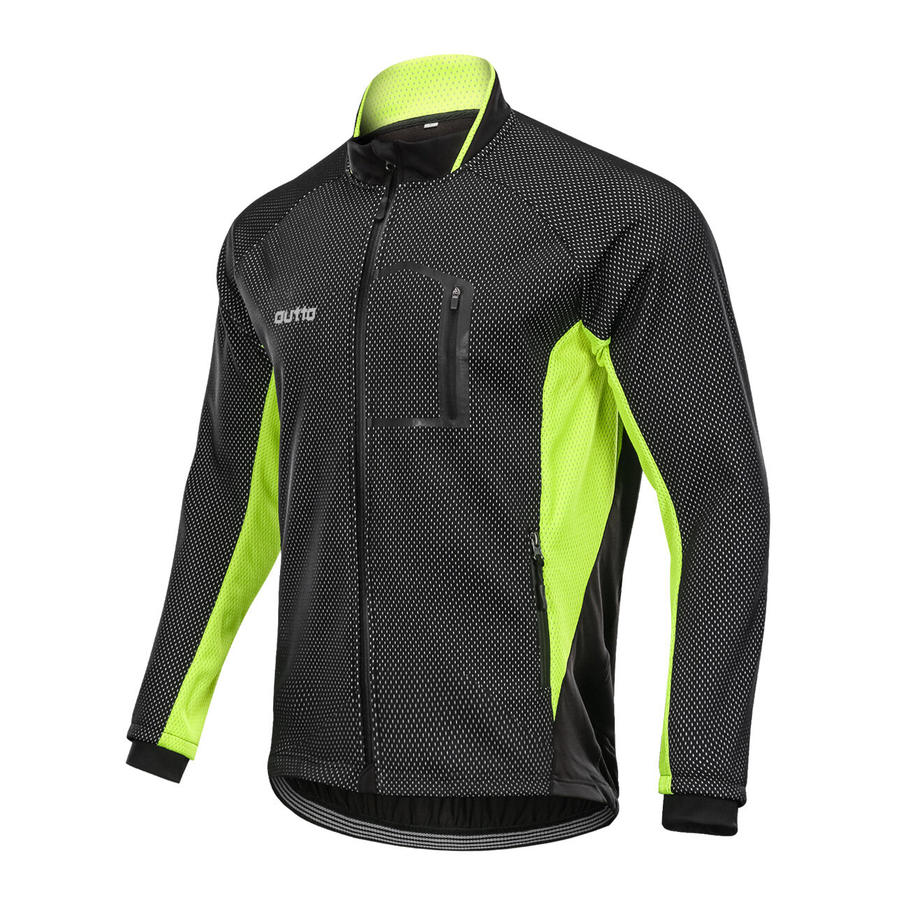 Outto winter cycling jackets warm mtb jersey bike thermal fleece coats windbreaker windproof