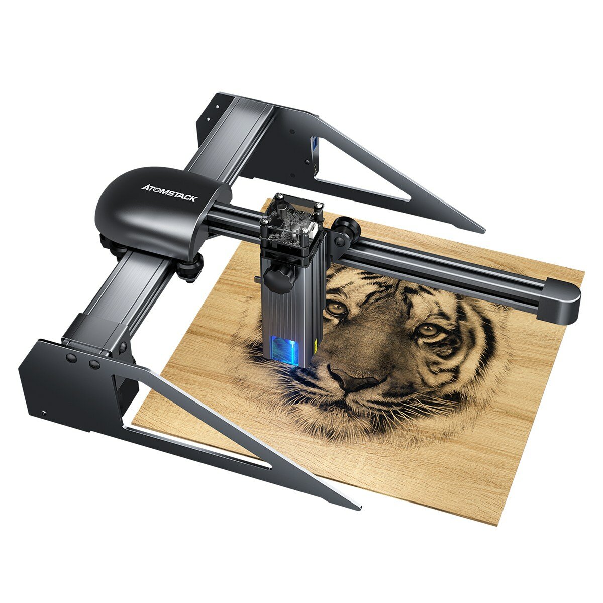 

New ATOMSTACK P7 M40 Portable Laser Engraving Machine Wood Cutting Design Desktop DIY Laser Engraver New Eye Protection
